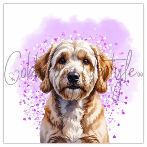 Sticker hond Lila - Cobberdog Lifestyle