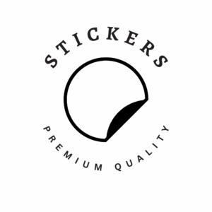 Glanzende stickers